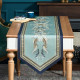 Дорожка "ЛИСТЬЯ МОРИСА" green stripe 45х215см, 100% хлопок,твил c пропиткой LEFARD 850-752-34