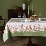 Скатерть "SENSE" 160х220см ,зеленый 100%хлопок, твил с пропиткой LEFARD 850-753-21