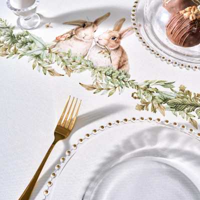 Скатерть "SENSE" 175х300см ,зеленый, 100% хлопок,твил LEFARD 850-753-25-9