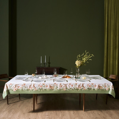 Скатерть "SENSE" 175х300см ,зеленый, 100% хлопок,твил LEFARD 850-753-25-14