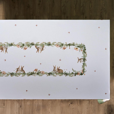 Скатерть "SENSE" 175х300см ,зеленый, 100% хлопок,твил LEFARD 850-753-25-27