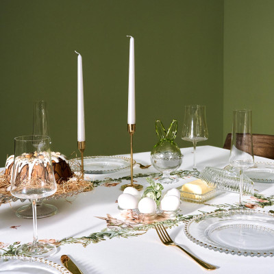 Скатерть "SENSE" 175х300см ,зеленый, 100% хлопок,твил LEFARD 850-753-25-7