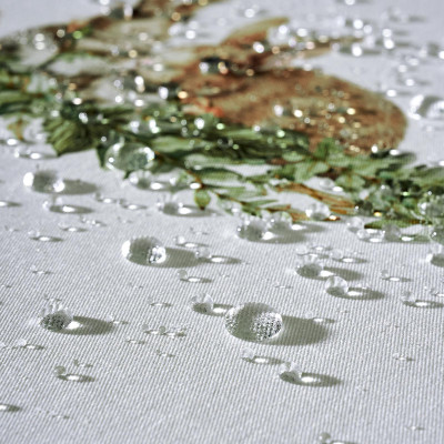 Скатерть "SENSE" 175х400см ,зеленый,100% хлопок ,твил LEFARD 850-753-26-4