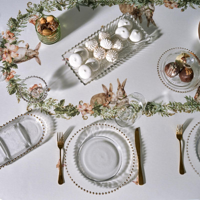 Скатерть овальная " SENSE" , 180х300см , зеленый, 100%хлопок , твил LEFARD 850-753-42-17