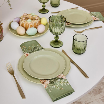 Набор салфеток из 2-х шт "SENSE" 40х40см, зеленый, 100% хлопок, твил, LEFARD 850-753-8-5