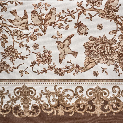 Скатерть овальная "RICH GARDEN", 180х300см, 100% хлопок ,твил LEFARD 850-754-18-9