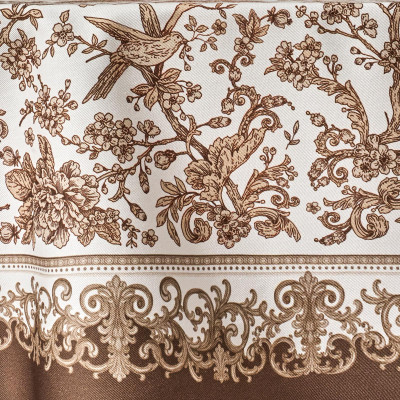 Скатерть овальная "RICH GARDEN", 180х300см, 100% хлопок ,твил LEFARD 850-754-18-8