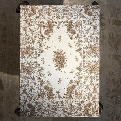 Скатерть " ROYAL GARDEN" 140х180см ,белый ,100% хлопок ,твил с пропиткой LEFARD 850-754-2-6