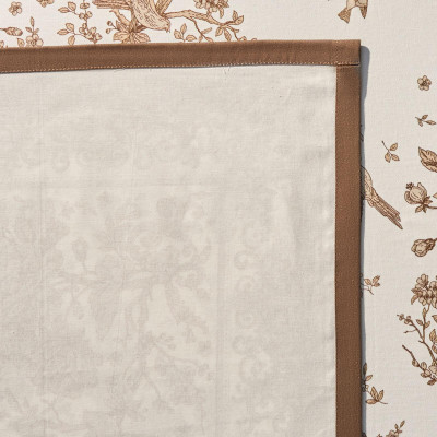 Скатерть "ROYAL GARDEN" 160х220см ,белый, 100% хлопок,твил пропитка LEFARD 850-754-21-1