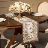 Дорожка на стол "RICH GARDEN", 45х300см, 100% хлопок, твил LEFARD 850-754-32