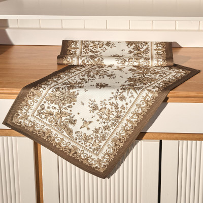 Набор полотенец из 2х шт "ROYAL GARDEN",белый ,40х60см твил,100% хлопок, LEFARD 850-754-6-9