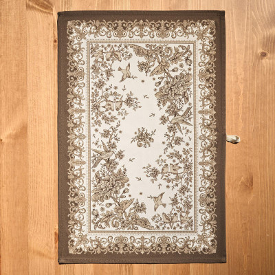 Набор полотенец из 2х шт "ROYAL GARDEN",белый ,40х60см твил,100% хлопок, LEFARD 850-754-6-5