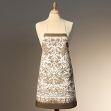 Фартук "ROYAL GARDEN", 60х70см ,100% хлопок,белый ,твил,пропитка LEFARD 850-754-7