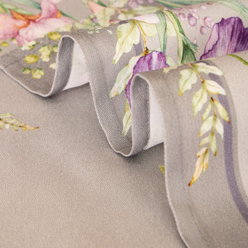 Набор салфеток из 2-х шт " ИРИСЫ" , 40х40см, 100% хлопок, серый, твил, LEFARD 850-755-8-5