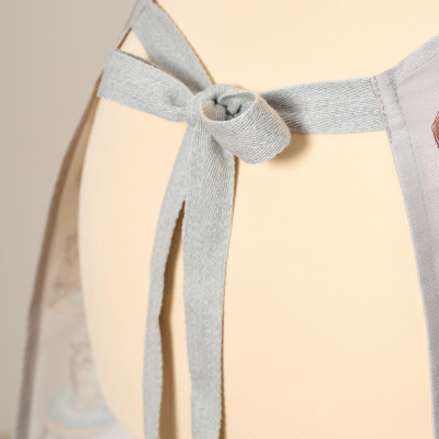 Фартук " ЛОШАДЬ В ПОНЧИКАХ" , 60х70см, 100% хлопок, твил, пропитка LEFARD 850-756-7-5