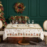 Скатерть " ЩЕЛКУНЧИК" 160х220см бежевый,100% хлопок,твил LEFARD 850-757-21