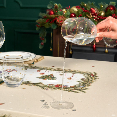 Скатерть " ЩЕЛКУНЧИК" 140х300см бежевый ,100%хлопок ,твил LEFARD 850-757-22-16