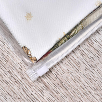 Скатерть овальная " ЩЕЛКУНЧИК" ,140х300см ,бежевый ,100%хлопок ,твил LEFARD 850-757-42-16