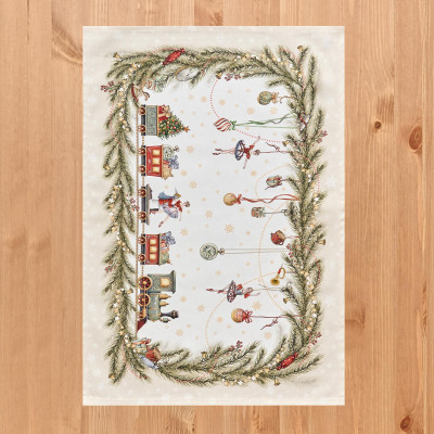 Набор полотенец из 2 шт " ЩЕЛКУНЧИК" 40х60см бежевый, 100%хлопок, твил LEFARD 850-757-6-3