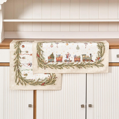 Набор полотенец из 2 шт " ЩЕЛКУНЧИК" 40х60см бежевый, 100%хлопок, твил LEFARD 850-757-6-7