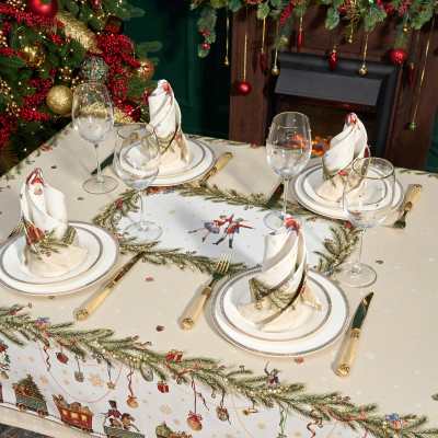 Набор салфеток из 2-х шт " ЩЕЛКУНЧИК" ,40х40см ,100% хлопок LEFARD 850-757-8-10