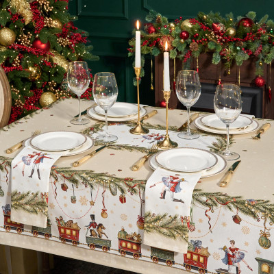 Набор салфеток из 2-х шт " ЩЕЛКУНЧИК" ,40х40см ,100% хлопок LEFARD 850-757-8-15