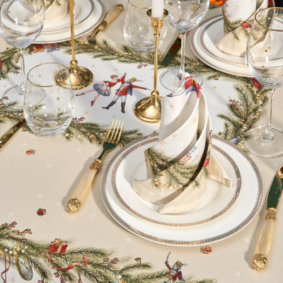 Набор салфеток из 2-х шт " ЩЕЛКУНЧИК" ,40х40см ,100% хлопок LEFARD 850-757-8-3