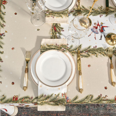 Набор салфеток из 2-х шт " ЩЕЛКУНЧИК" ,40х40см ,100% хлопок LEFARD 850-757-8-6