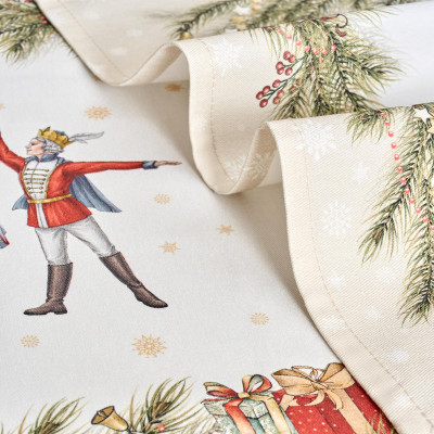 Набор салфеток из 2-х шт " ЩЕЛКУНЧИК" ,40х40см ,100% хлопок LEFARD 850-757-8-8