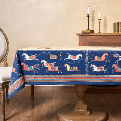 Скатерть "PASSAGE" 140х180см ,бежевый, 100% хлопок с пропиткой,твил LEFARD 850-758-2-11