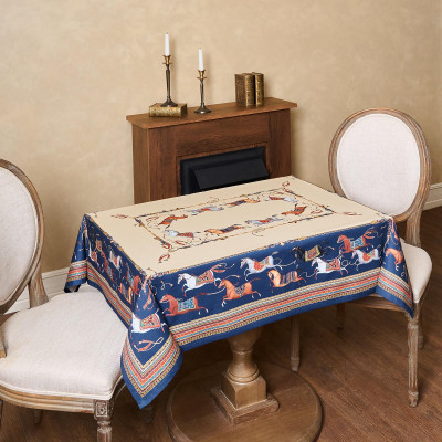 Скатерть "PASSAGE" 110х140см ,бежевый,100% хлопок с пропиткой,твил LEFARD 850-758-20-12