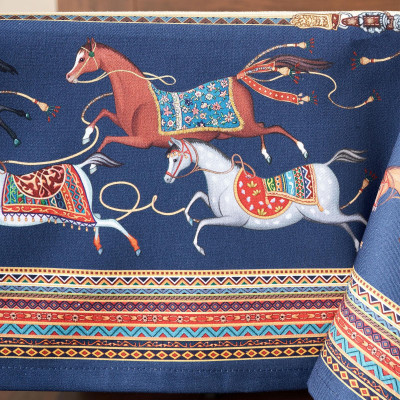 Скатерть "PASSAGE" 110х140см ,бежевый,100% хлопок с пропиткой,твил LEFARD 850-758-20-16