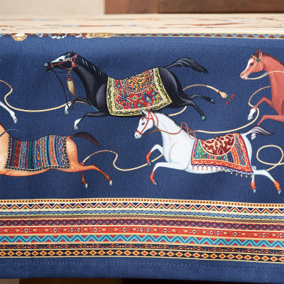 Скатерть "PASSAGE" 110х140см ,бежевый,100% хлопок с пропиткой,твил LEFARD 850-758-20-17