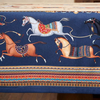 Скатерть "PASSAGE" 110х140см ,бежевый,100% хлопок с пропиткой,твил LEFARD 850-758-20-18