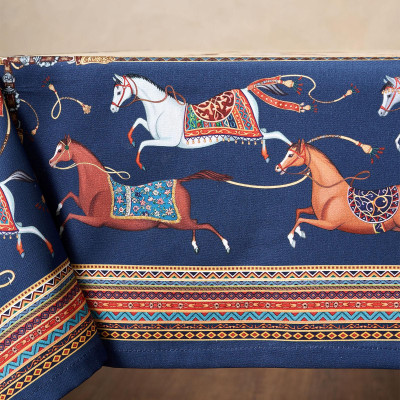 Скатерть "PASSAGE" 110х140см ,бежевый,100% хлопок с пропиткой,твил LEFARD 850-758-20-19