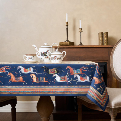 Скатерть "PASSAGE" 110х140см ,бежевый,100% хлопок с пропиткой,твил LEFARD 850-758-20-6