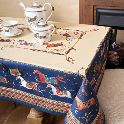 Скатерть "PASSAGE" 110х140см ,бежевый,100% хлопок с пропиткой,твил LEFARD 850-758-20-8