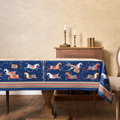 Скатерть "PASSAGE" 160х220см ,бежевый,100% хлопок с пропиткой,твил LEFARD 850-758-21-12