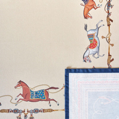 Скатерть "PASSAGE" 160х220см ,бежевый,100% хлопок с пропиткой,твил LEFARD 850-758-21-1