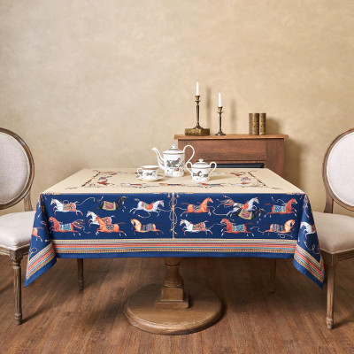 Скатерть "PASSAGE" 160х220см ,бежевый,100% хлопок с пропиткой,твил LEFARD 850-758-21