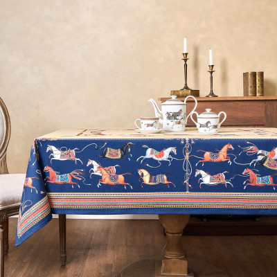 Скатерть "PASSAGE" 160х220см ,бежевый,100% хлопок с пропиткой,твил LEFARD 850-758-21-4