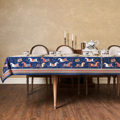 Скатерть "PASSAGE" 140х300см ,бежевый,100% хлопок с пропиткой,твил LEFARD 850-758-22-9