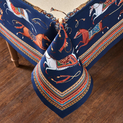 Скатерть "PASSAGE" 140х300см ,бежевый,100% хлопок с пропиткой,твил LEFARD 850-758-22-11