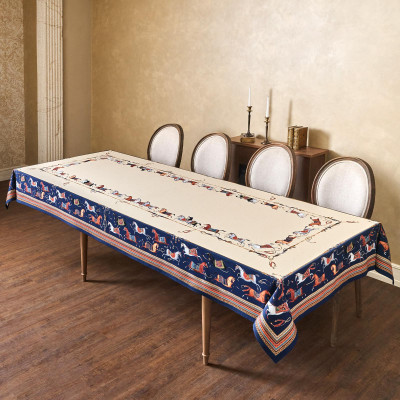 Скатерть "PASSAGE" 140х300см ,бежевый,100% хлопок с пропиткой,твил LEFARD 850-758-22-13