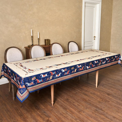 Скатерть "PASSAGE" 140х300см ,бежевый,100% хлопок с пропиткой,твил LEFARD 850-758-22-15