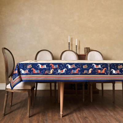 Скатерть "PASSAGE" 140х300см ,бежевый,100% хлопок с пропиткой,твил LEFARD 850-758-22-17