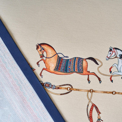 Скатерть "PASSAGE" 140х300см ,бежевый,100% хлопок с пропиткой,твил LEFARD 850-758-22-2