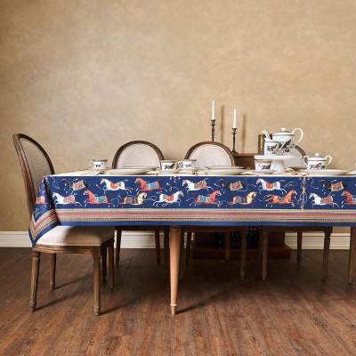 Скатерть "PASSAGE" 140х300см ,бежевый,100% хлопок с пропиткой,твил LEFARD 850-758-22-7