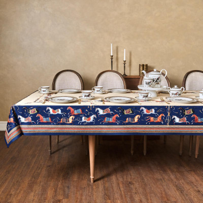 Скатерть "PASSAGE" 140х300см ,бежевый,100% хлопок с пропиткой,твил LEFARD 850-758-22-8