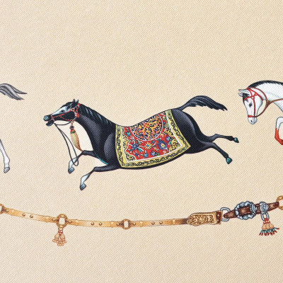 Скатерть круглая " PASSAGE" 190см , бежевый, 100% хлопок, твил, пропитка LEFARD 850-758-25-15